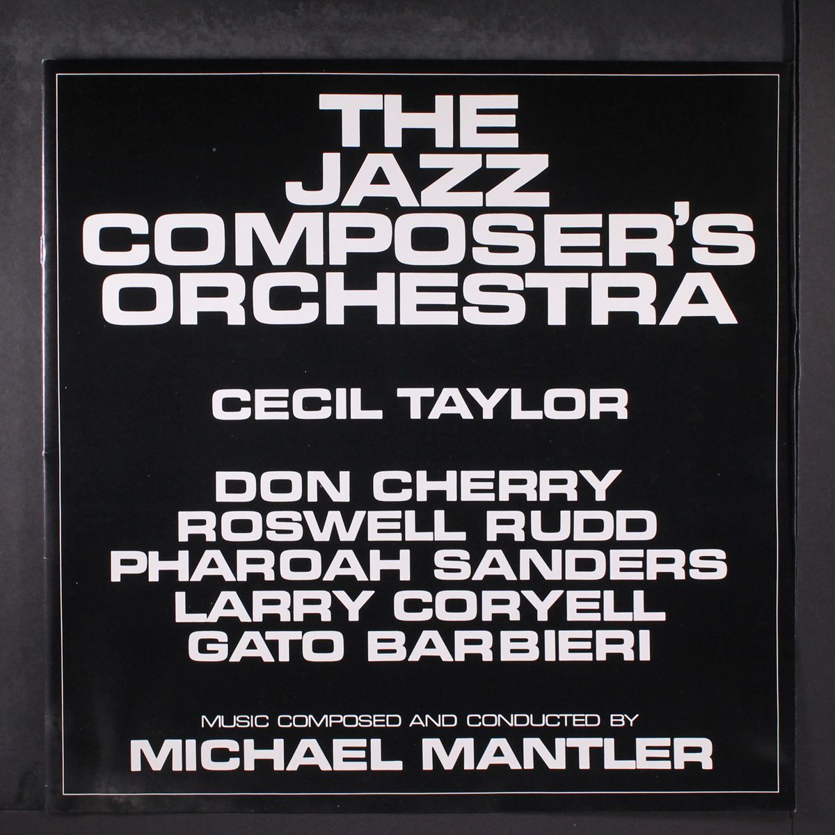 the jazz composer's orchestra by JAZZ COMPOSER'S ORCHESTRA