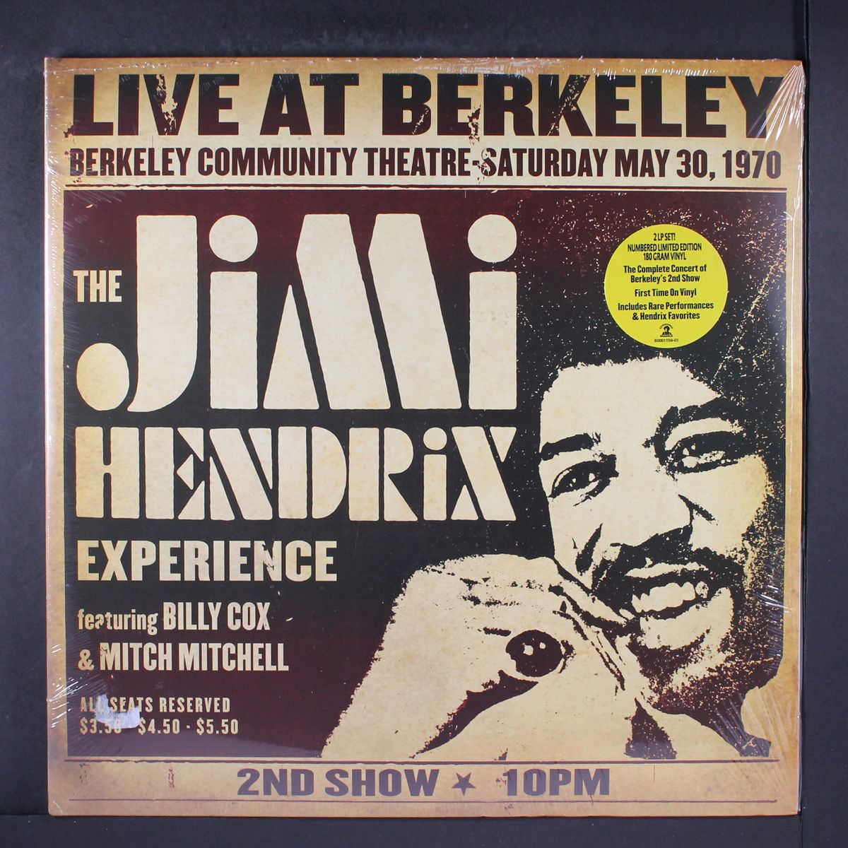 live at berkeley by JIMI HENDRIX