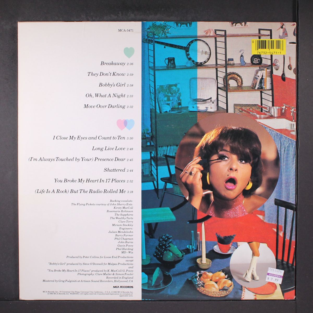 you broke my heart in 17 places by TRACEY ULLMAN