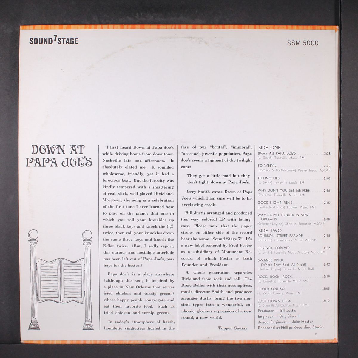 down at papa joe's by DIXIE BELLES