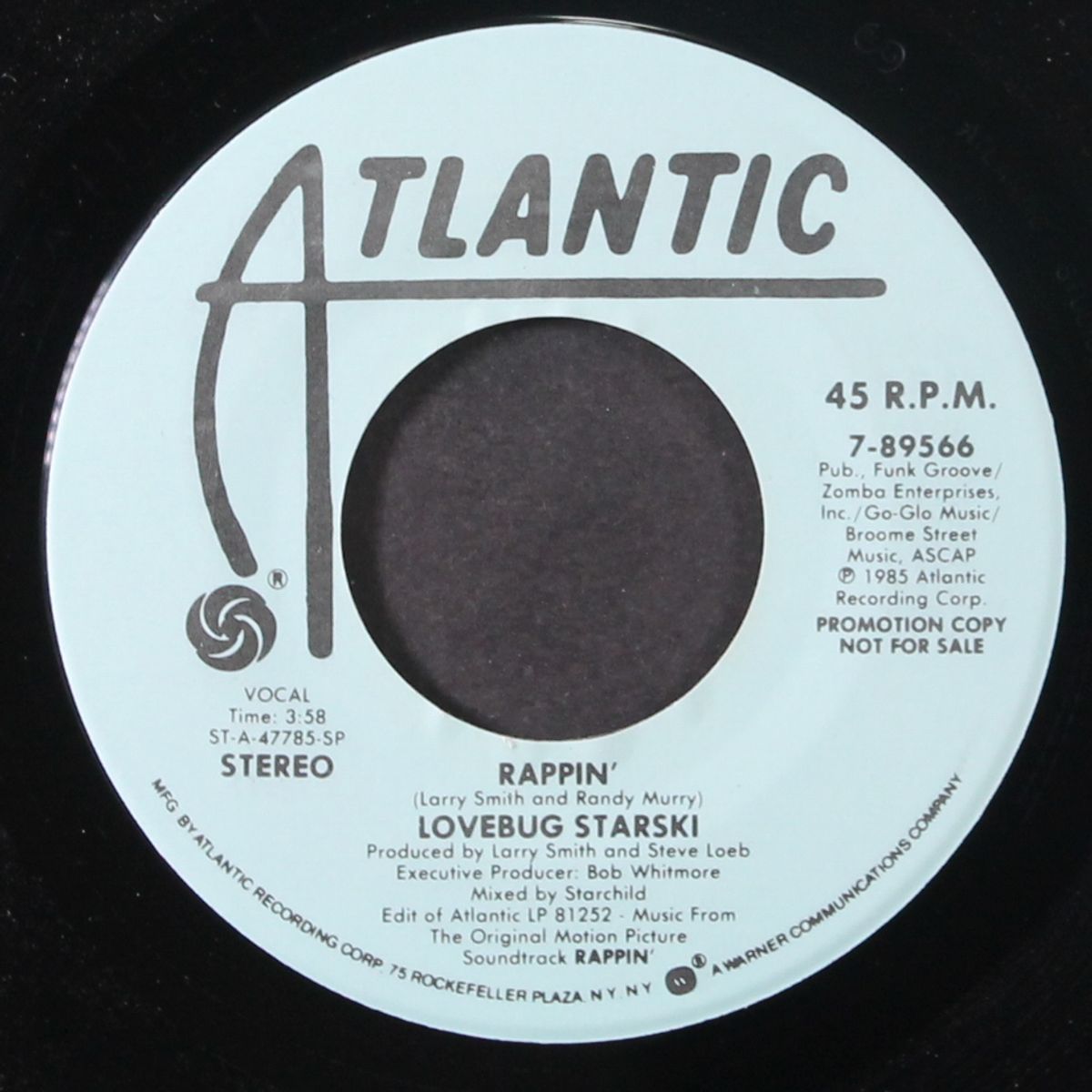 rappin' / same by LOVEBUG STARSKI