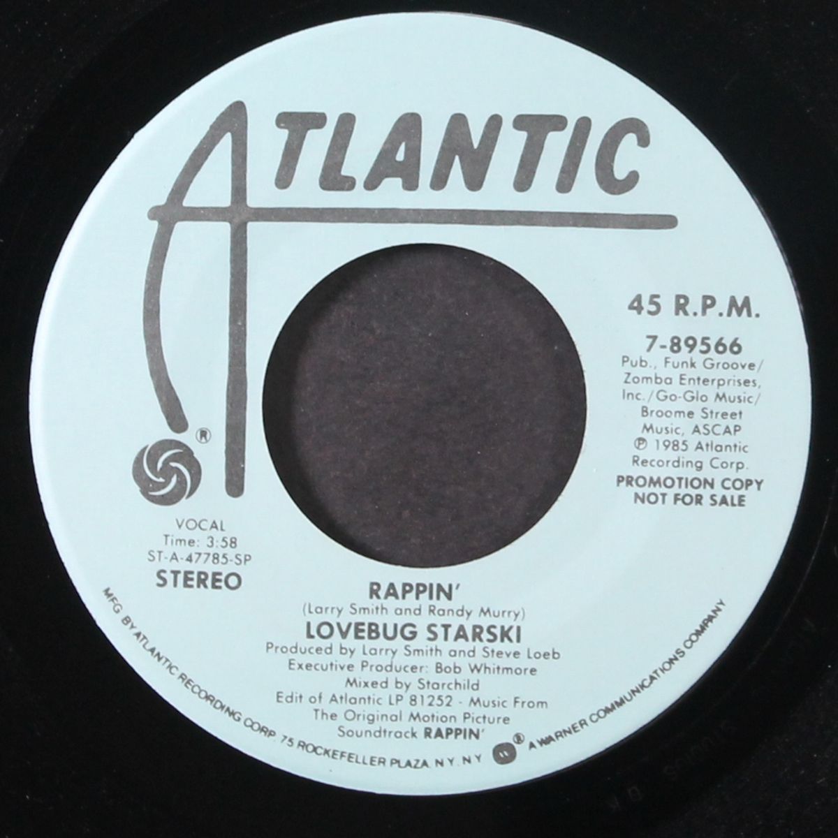 rappin' / same by LOVEBUG STARSKI