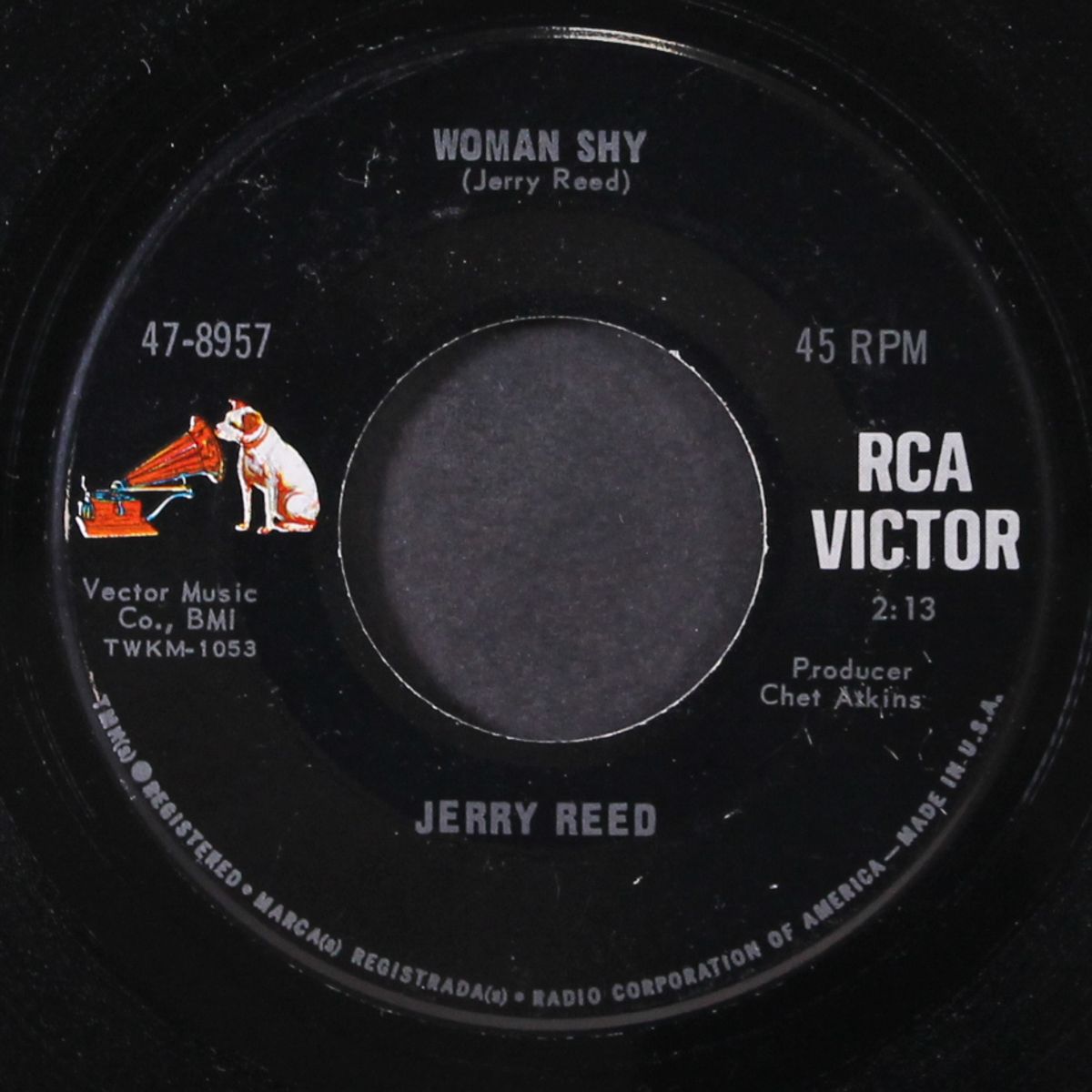 i feel for you / woman shy by JERRY REED