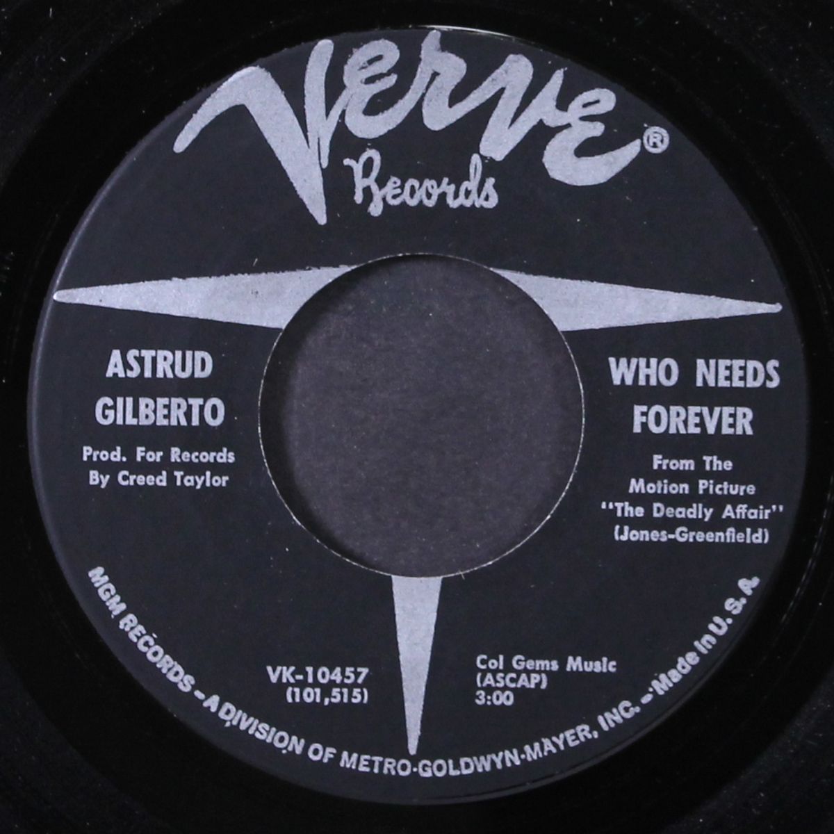 who needs forever / instrumental main theme by ASTRUD GILBERTO