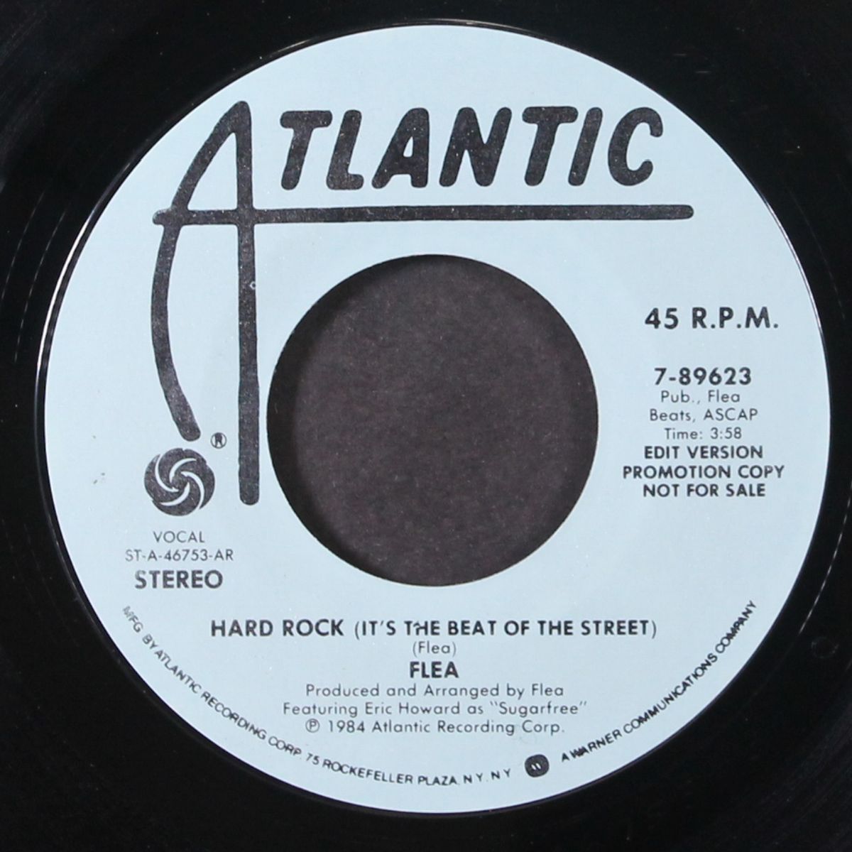 hard rock (it's the beat of the street) by FLEA