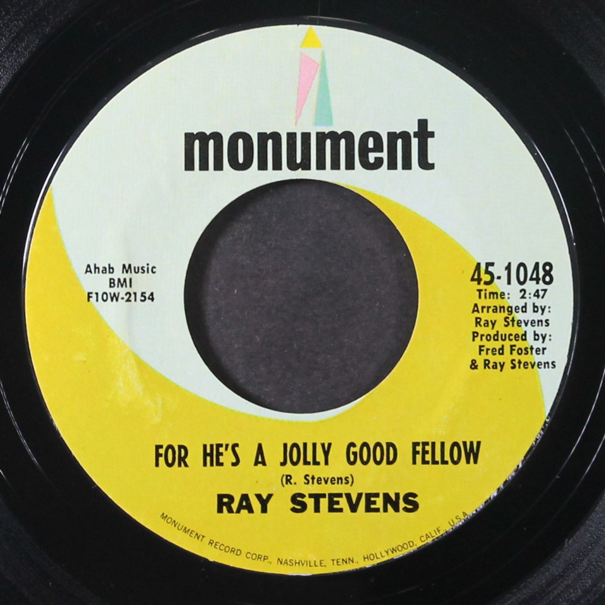 unwind / for he's a jolly good fellow by RAY STEVENS