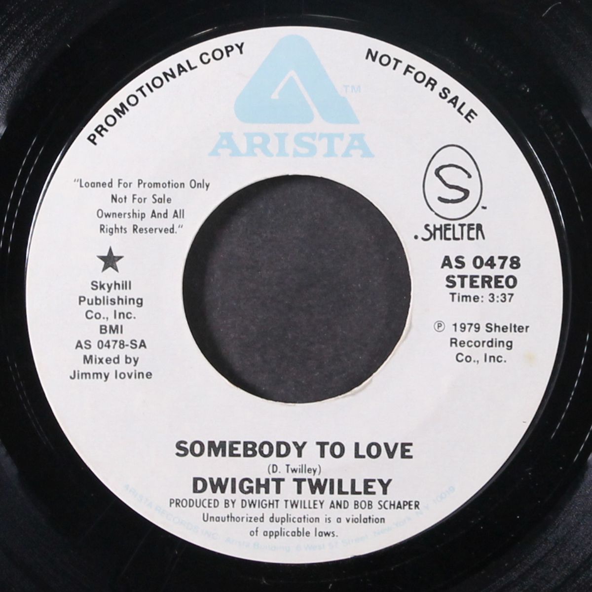 somebody to love / mono by DWIGHT TWILLEY