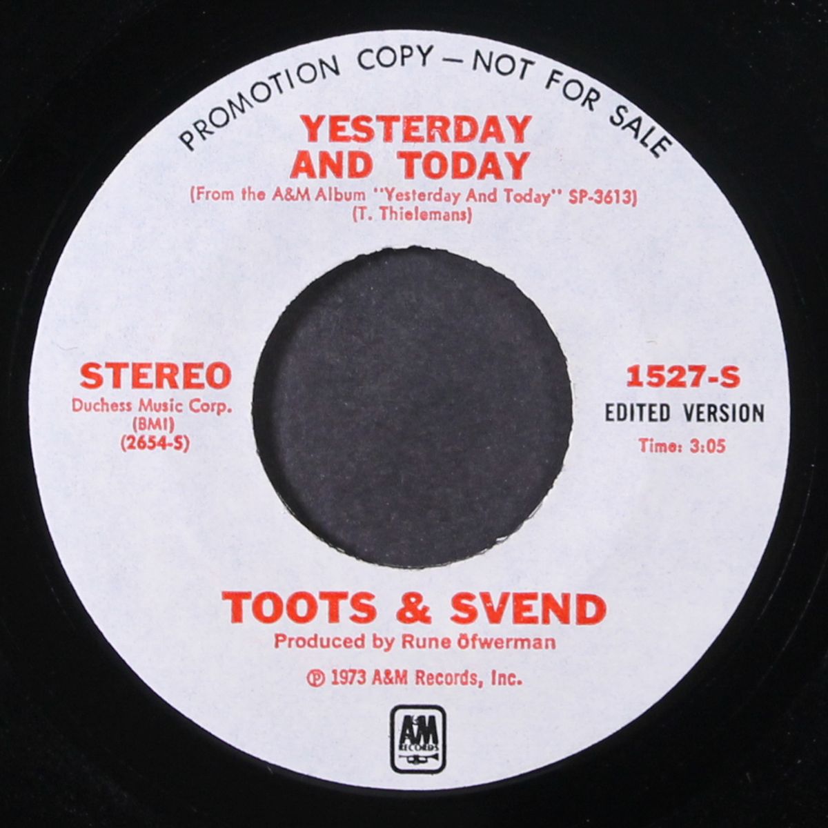 yesterday and today / mono by TOOTS & SVEND