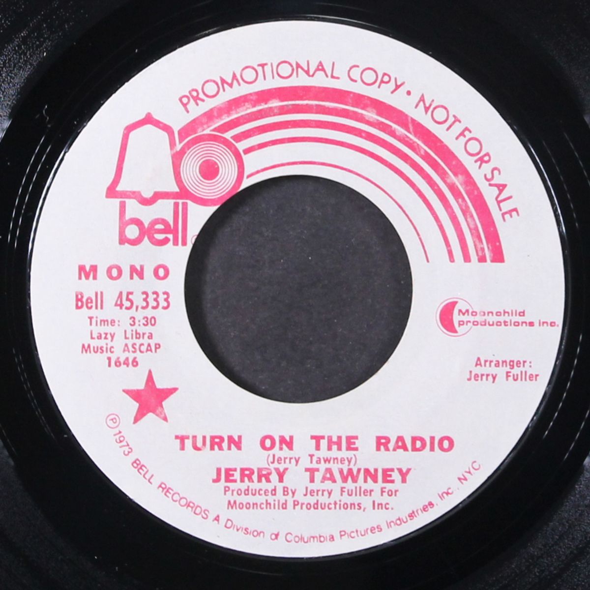 turn on the radio / mono by JERRY TAWNEY