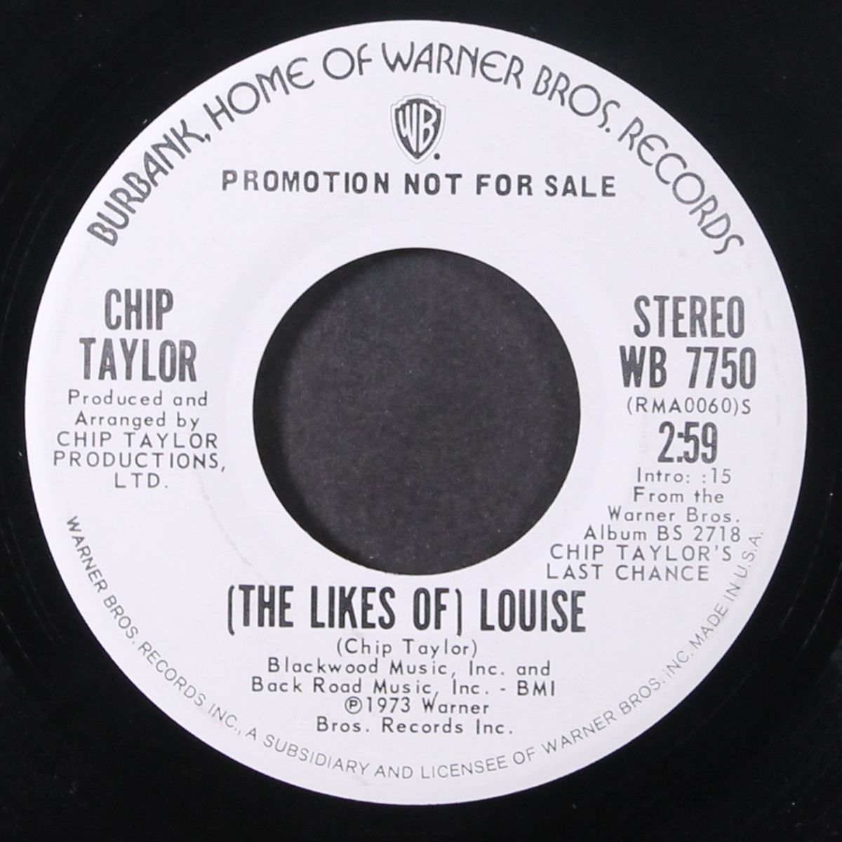 louise / mono by CHIP TAYLOR
