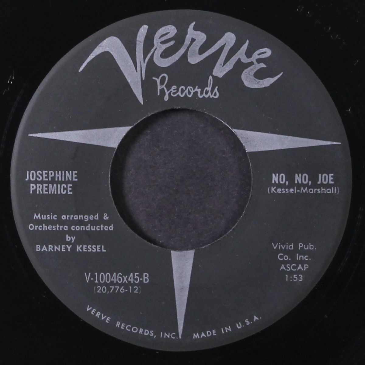 the man i love / no, no, joe by JOSEPHINE PREMICE