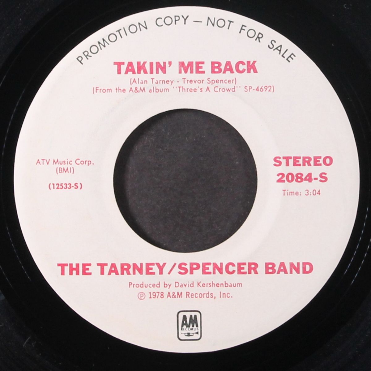 takin' me back / mono by TARNEY/SPENCER BAND