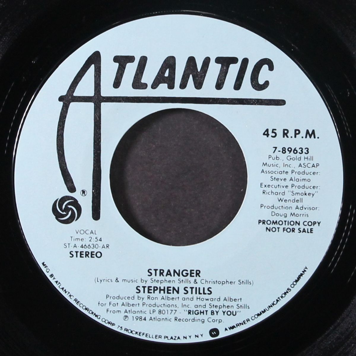 stranger / same by STEPHEN STILLS