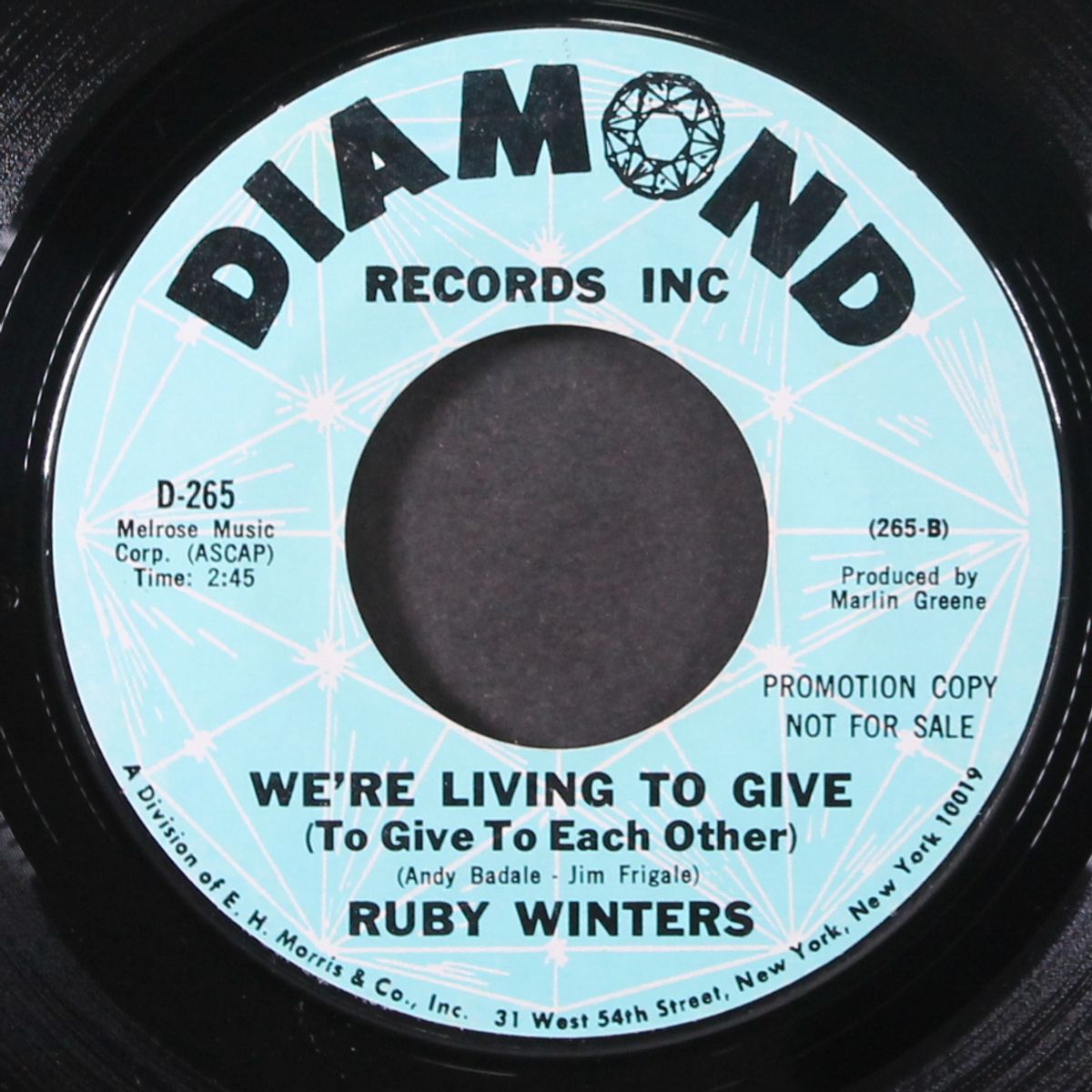 we're living to give / always david by RUBY WINTERS