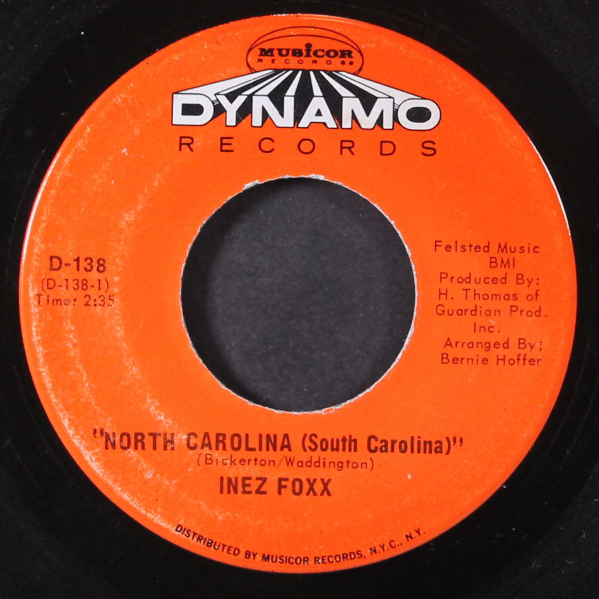north carolina / i got it by INEZ FOXX
