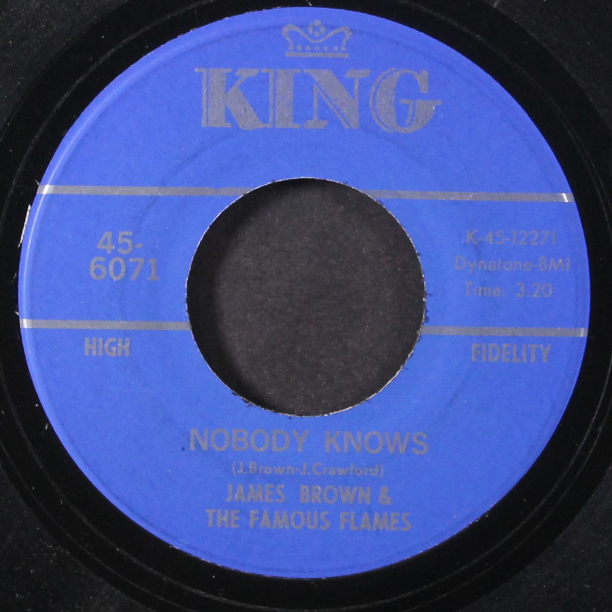 bring it up / nobody knows by JAMES BROWN