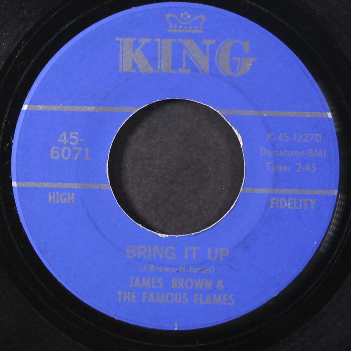 bring it up / nobody knows by JAMES BROWN