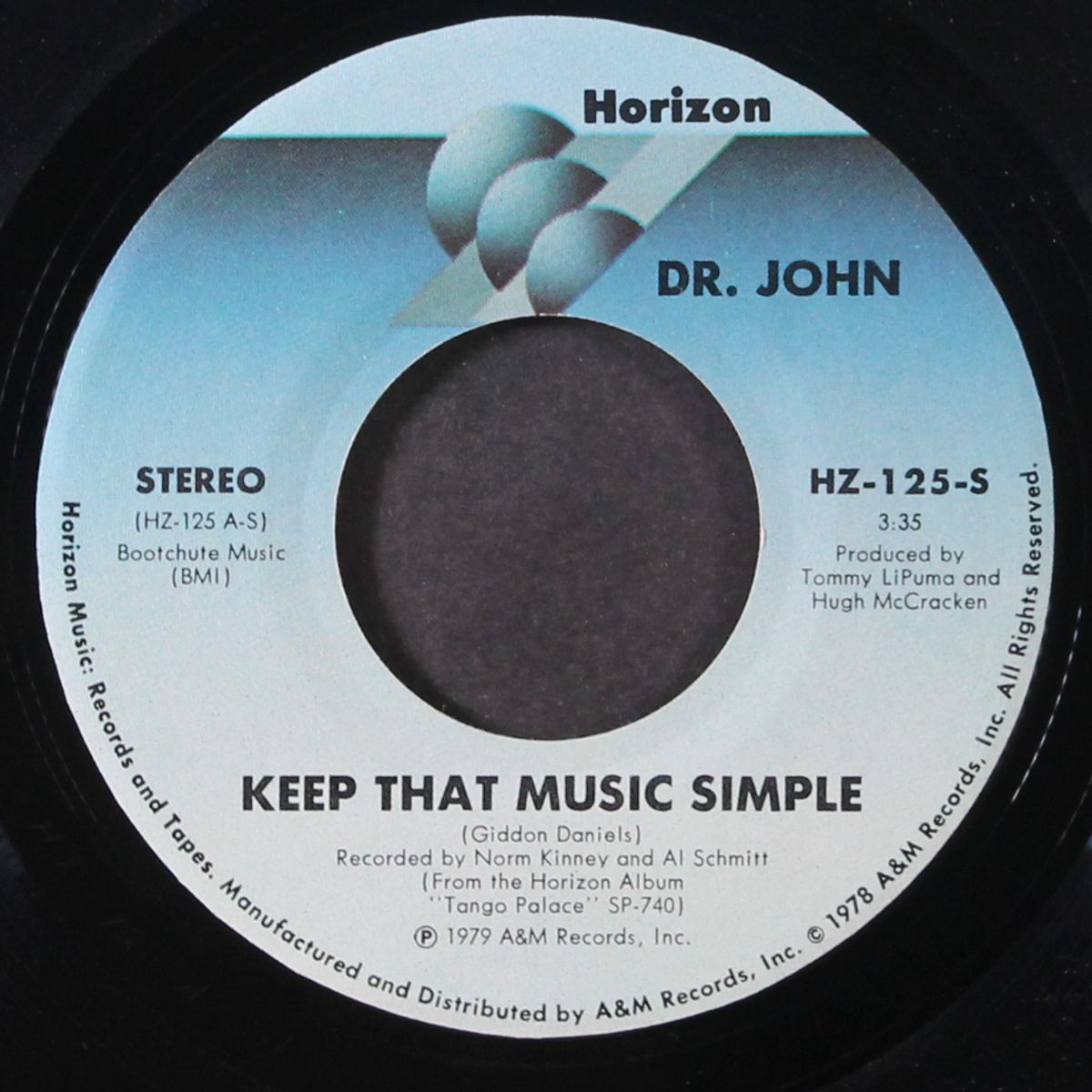 keep that music simple / i thought i heard new orleans say by DR. JOHN