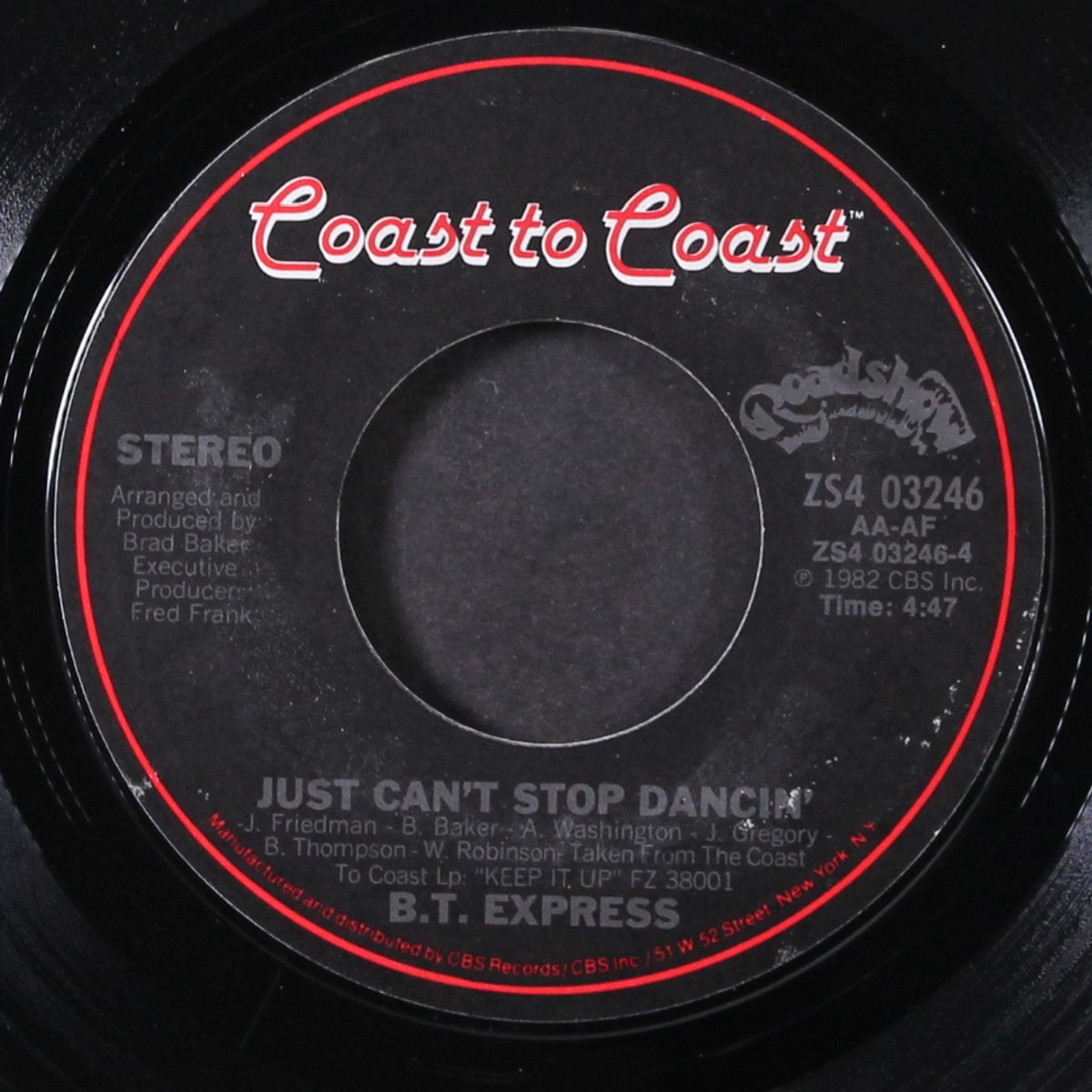star child / just can't stop dancin' by B.T. EXPRESS