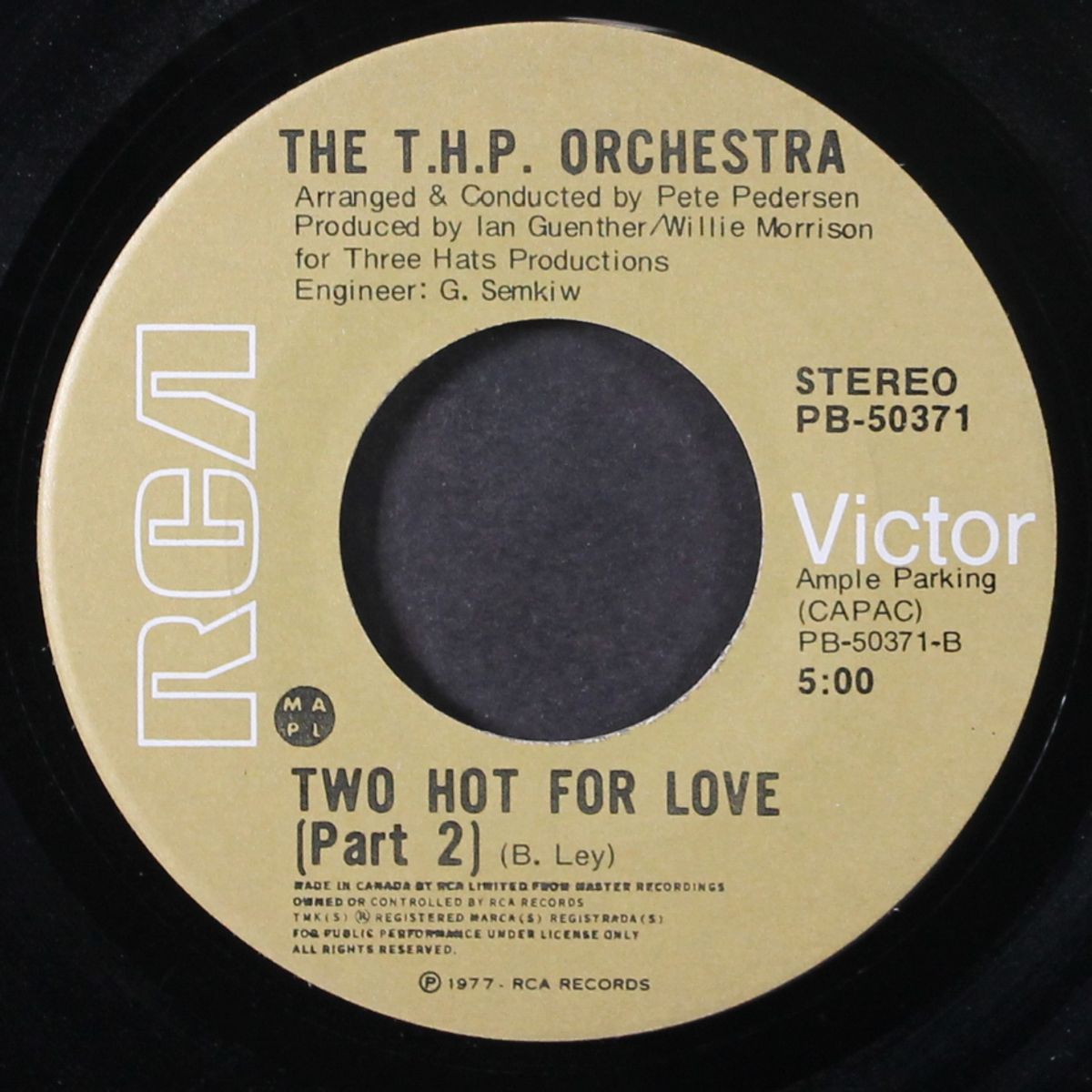 two hot for love by T.H.P. ORCHESTRA