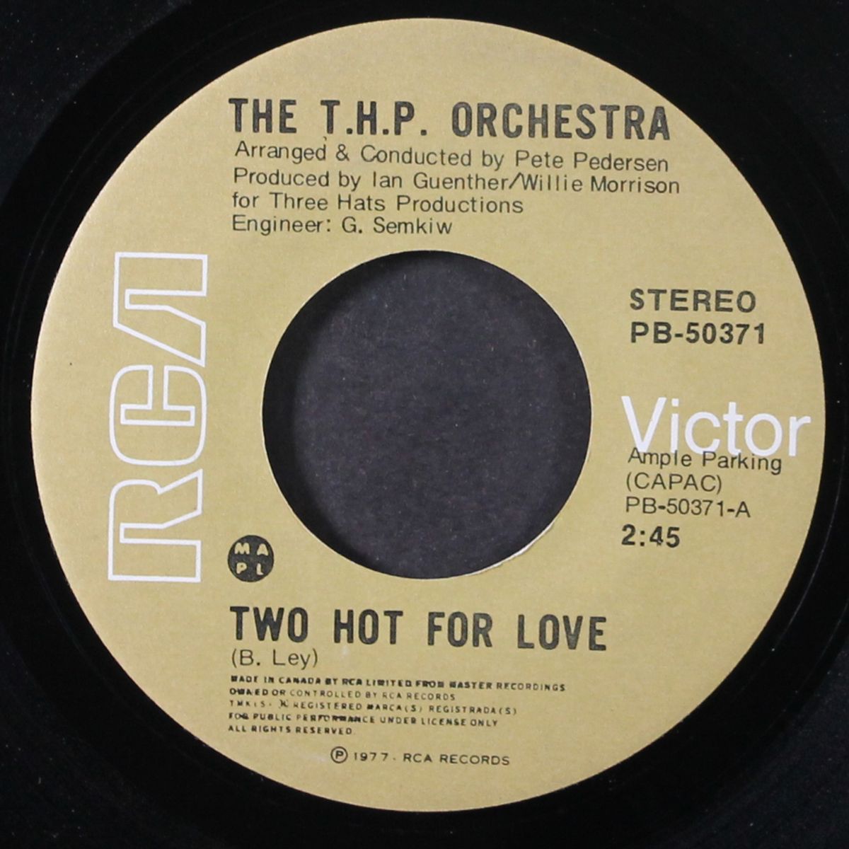 two hot for love by T.H.P. ORCHESTRA