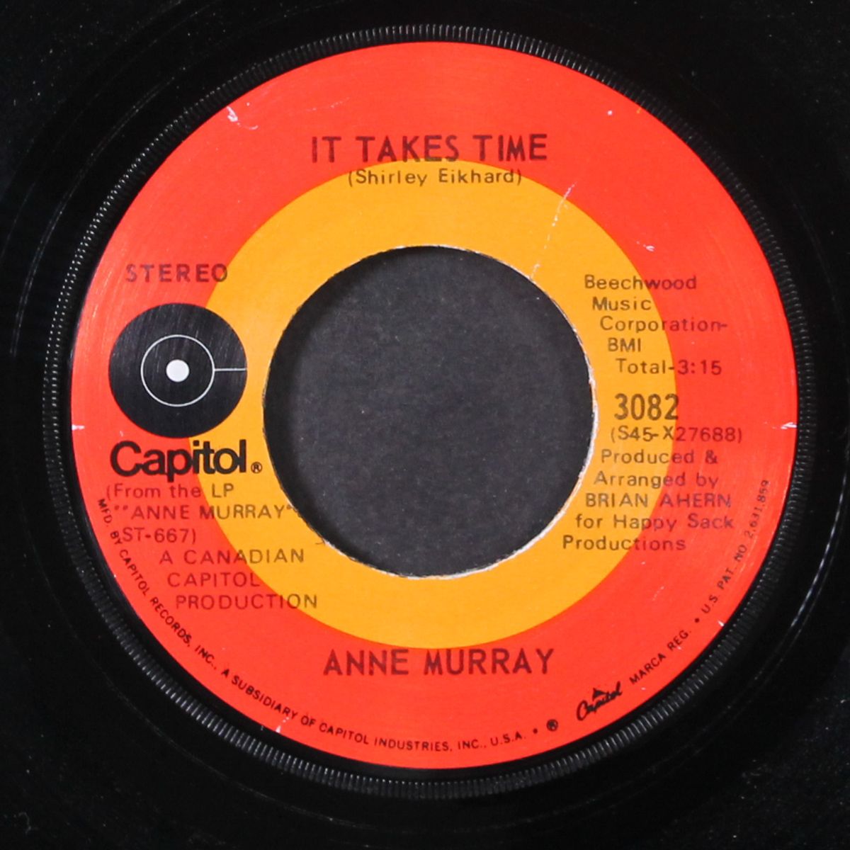 put your hand in the hand / it takes time by ANNE MURRAY