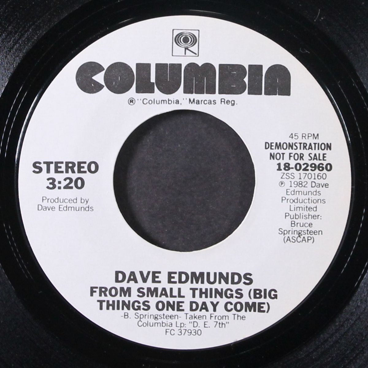 from small things / same by DAVE EDMUNDS