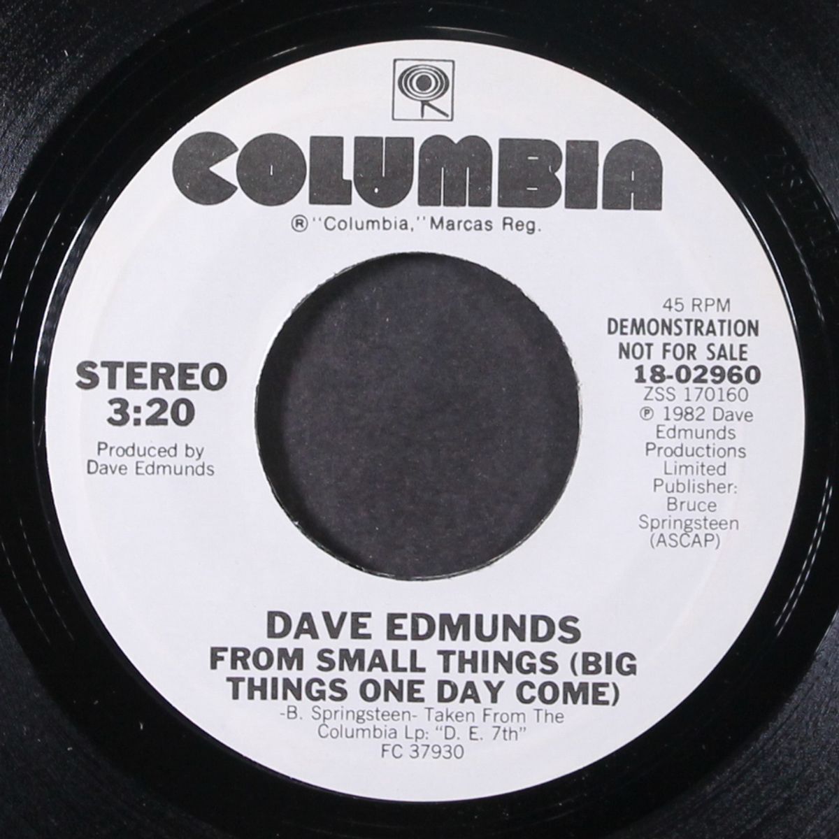 from small things / same by DAVE EDMUNDS