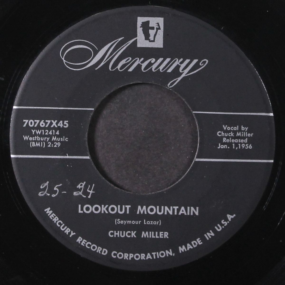 lookout mountain / boogie blues by CHUCK MILLER
