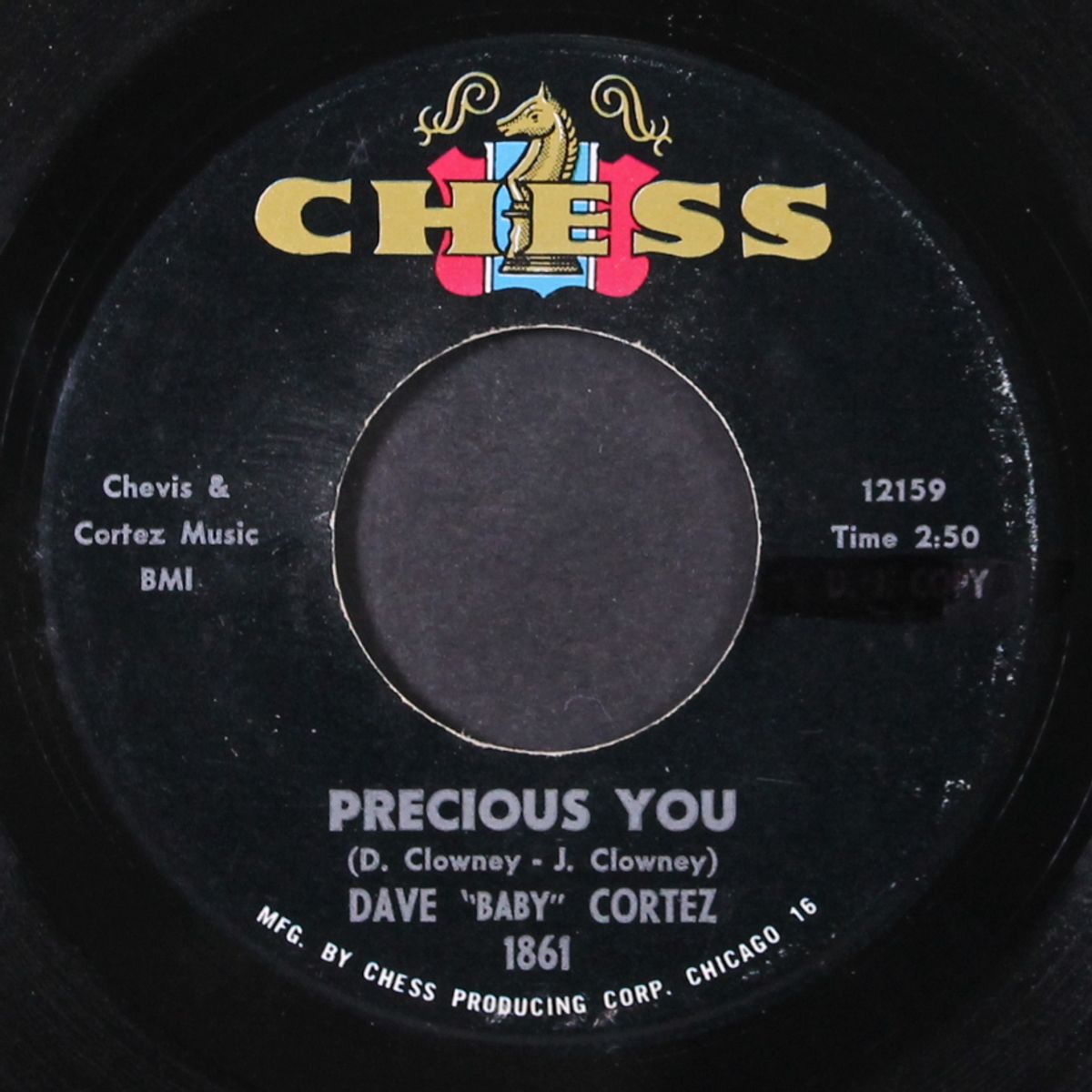 organ shout / precious you by DAVE (BABY) CORTEZ