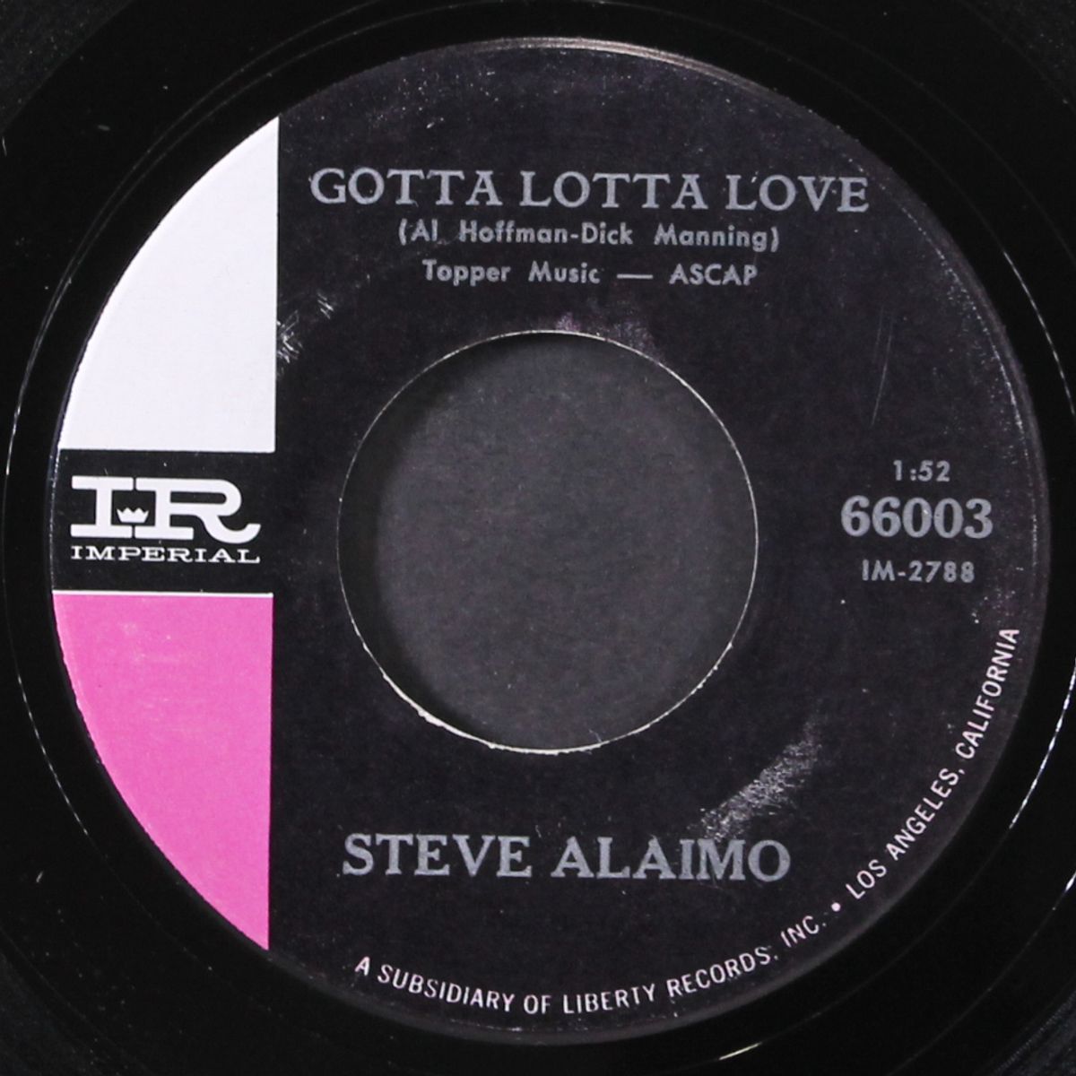 happy pappy / gotta lotta love by STEVE ALAIMO