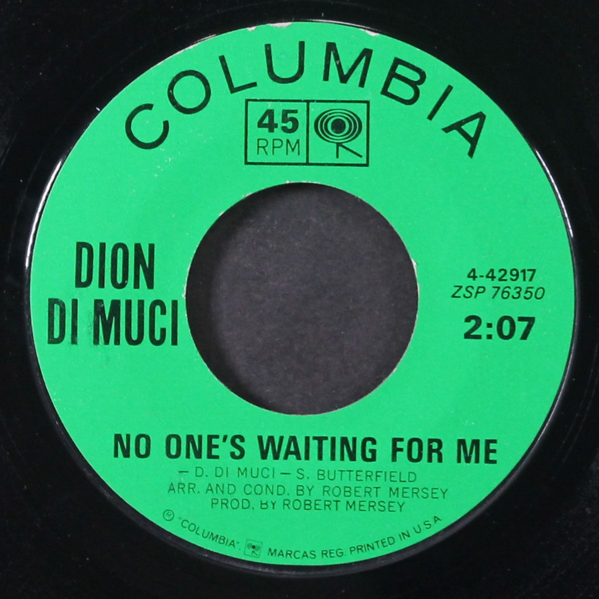 drip drop / no one's waiting for me by DION DI MUCI
