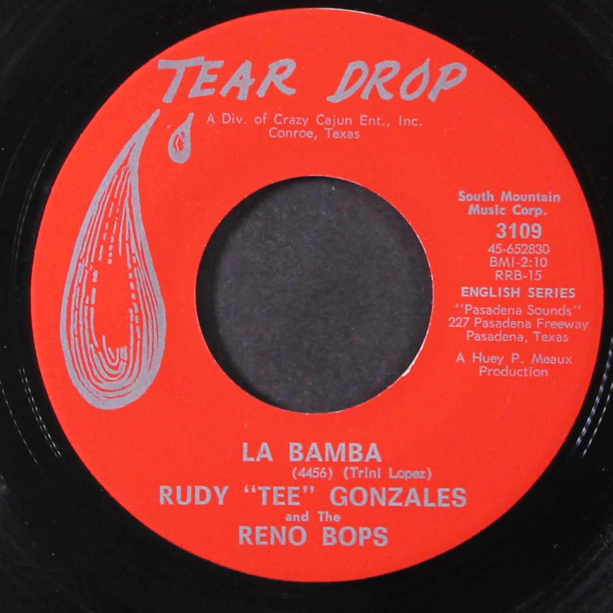 la bamba / those long, lonely nights by RUDY 'TEE' GONZALES & RENO BOPS
