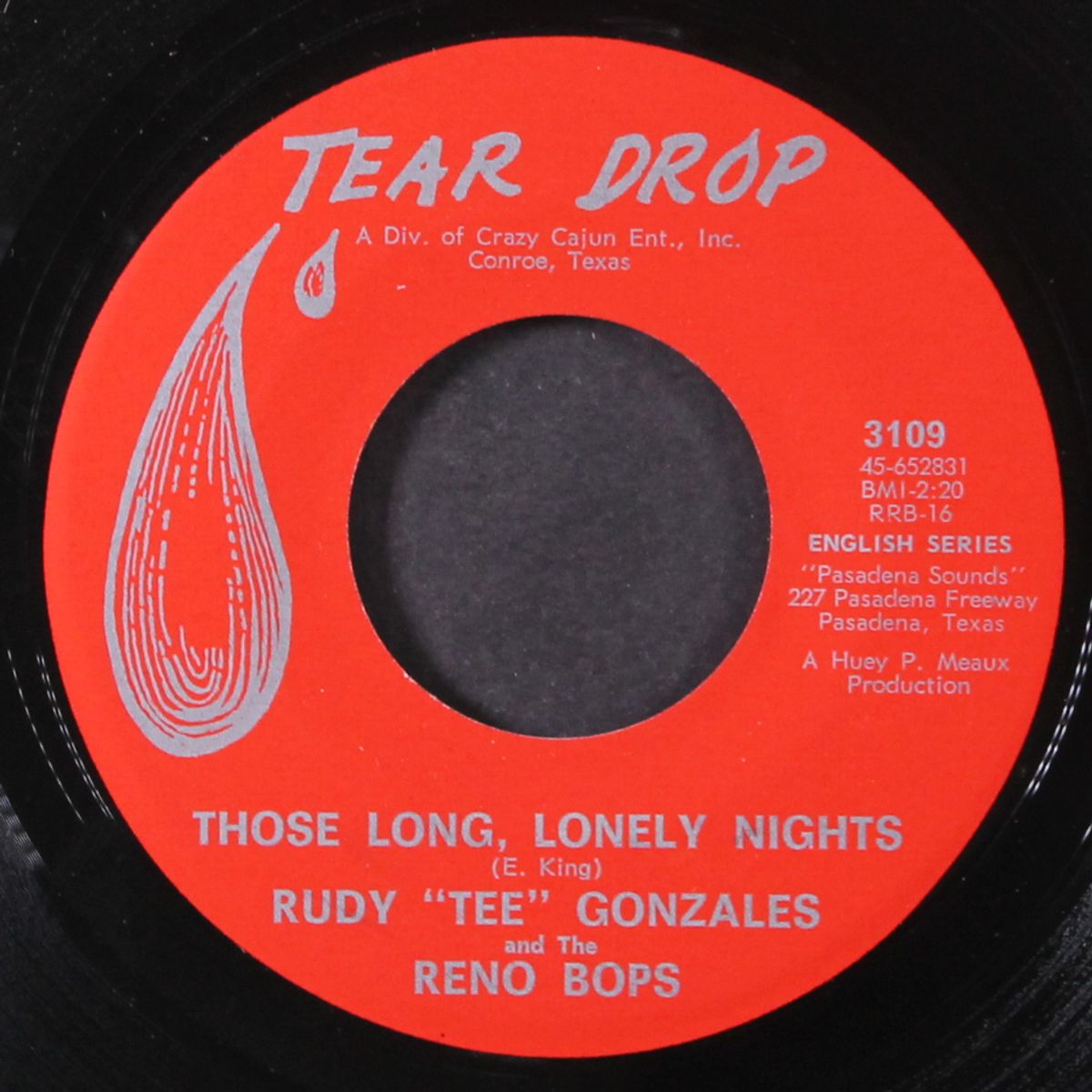la bamba / those long, lonely nights by RUDY 'TEE' GONZALES & RENO BOPS