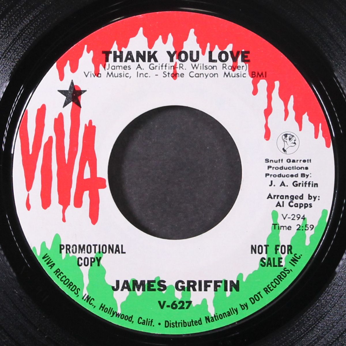 thank you love / the light of your mind by JAMES GRIFFIN