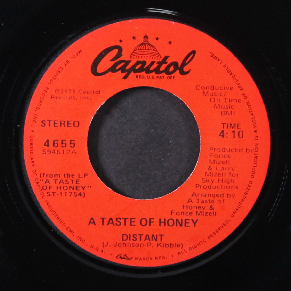 you're in good hands / distant by A TASTE OF HONEY