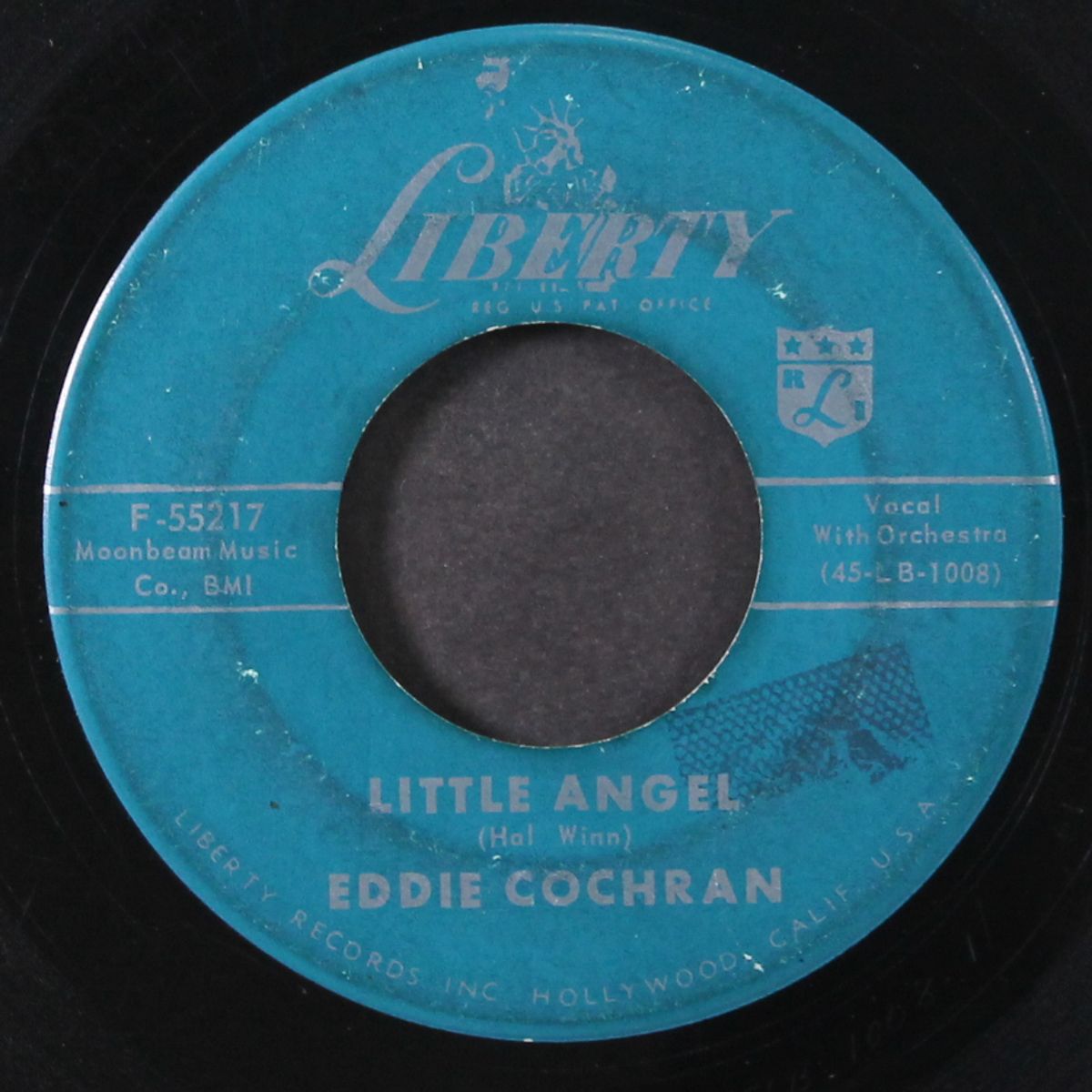 hallelujah, i love her so / little angel by EDDIE COCHRAN