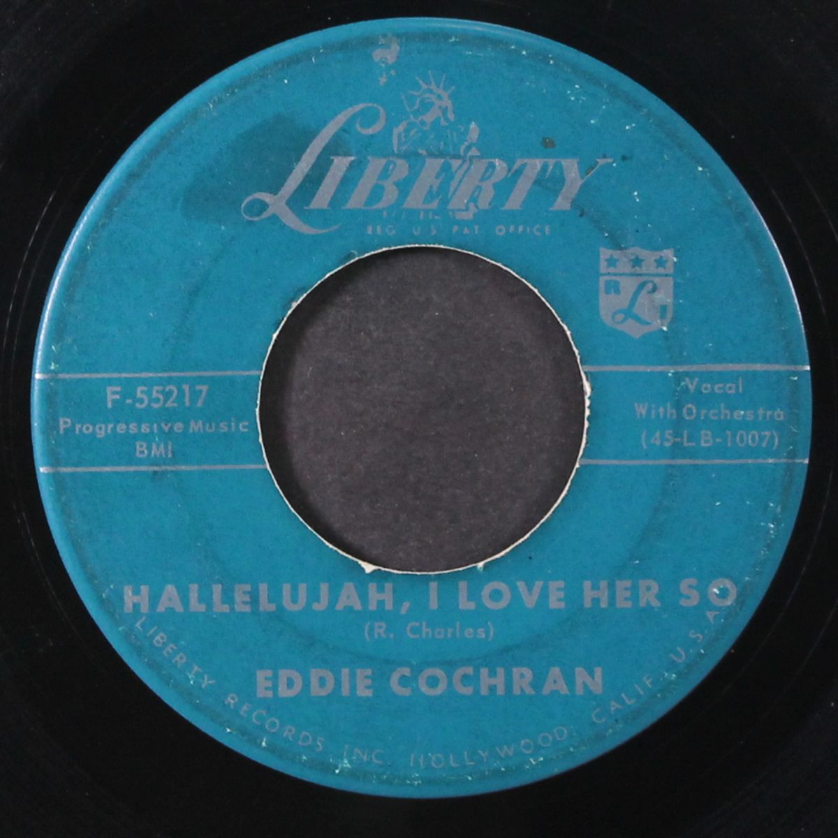 hallelujah, i love her so / little angel by EDDIE COCHRAN