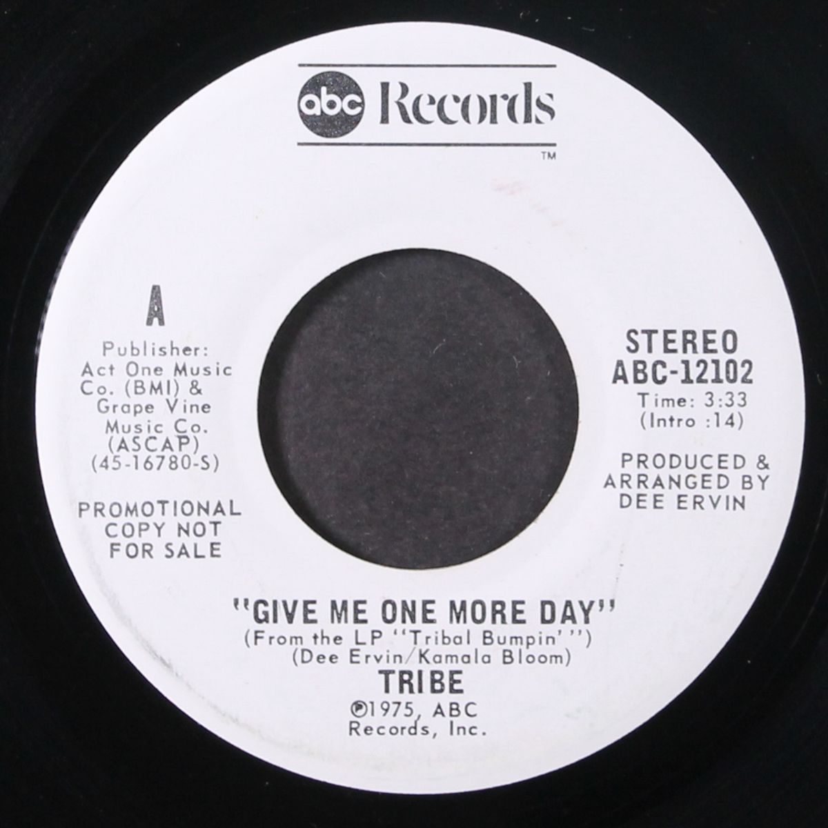 give me one more day / mono by TRIBE