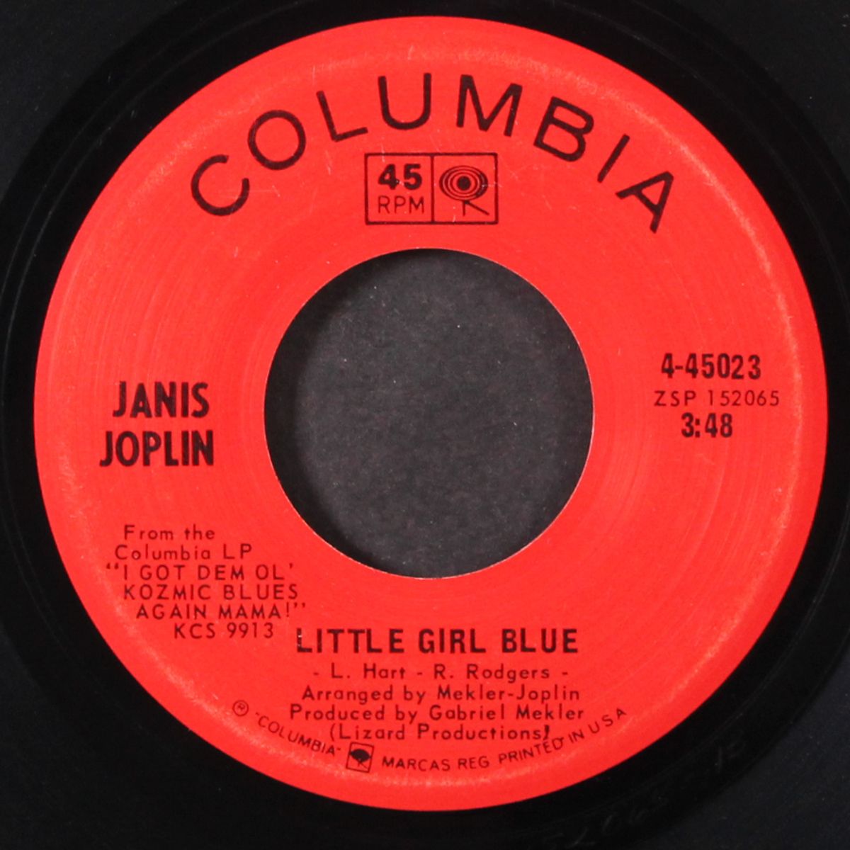 kozmic blues / little girl blue by JANIS JOPLIN