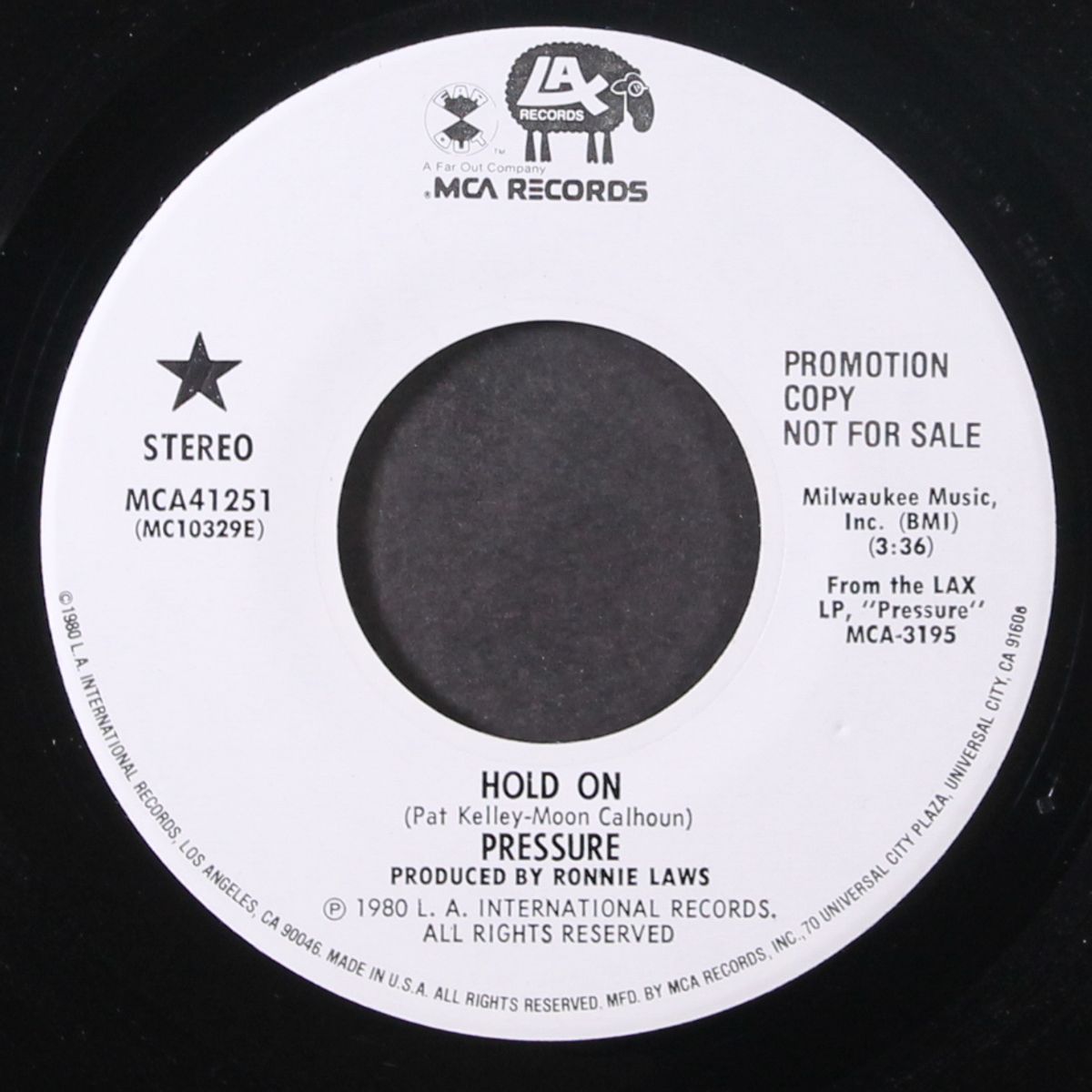 hold on / same by PRESSURE