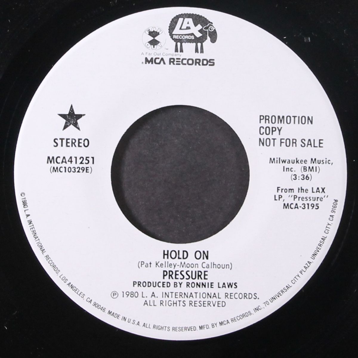 hold on / same by PRESSURE