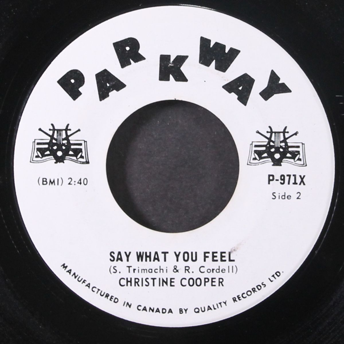 s.o.s. / say what you feel by CHRISTINE COOPER