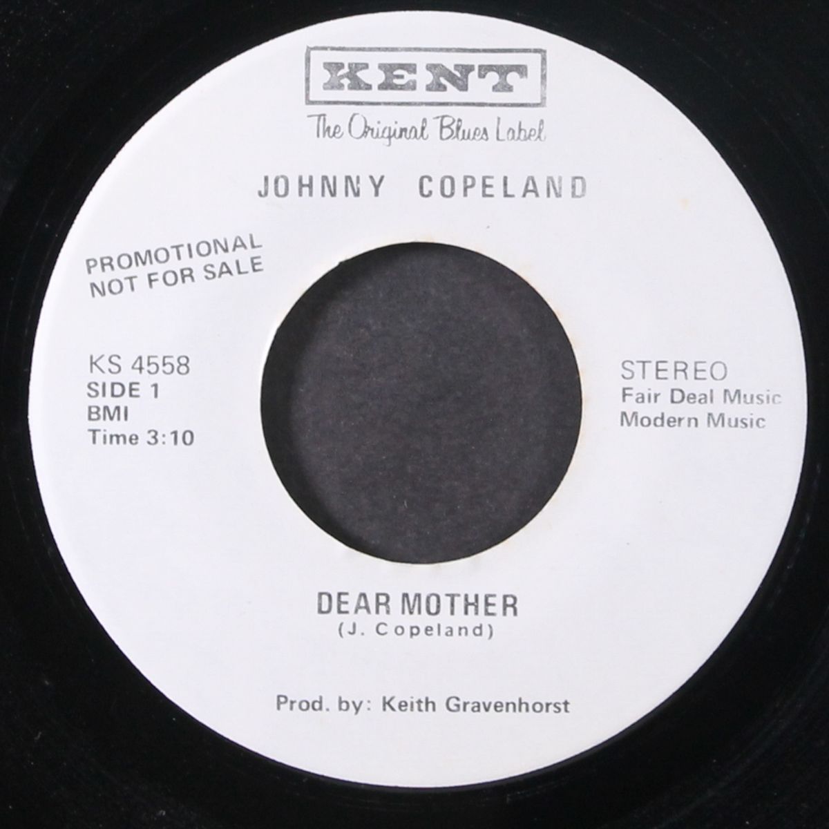 you must believe in yourself / dear mother by JOHNNY COPELAND