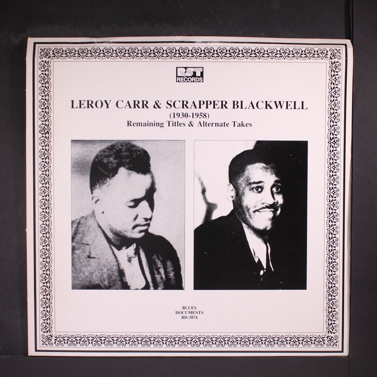 remaining titles & alternate takes by LEROY CARR & SCRAPPER BLACKWELL
