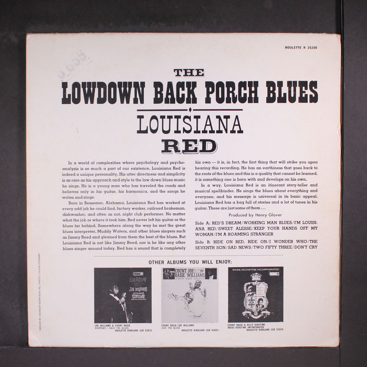 the lowdown back porch blues by LOUISIANA RED