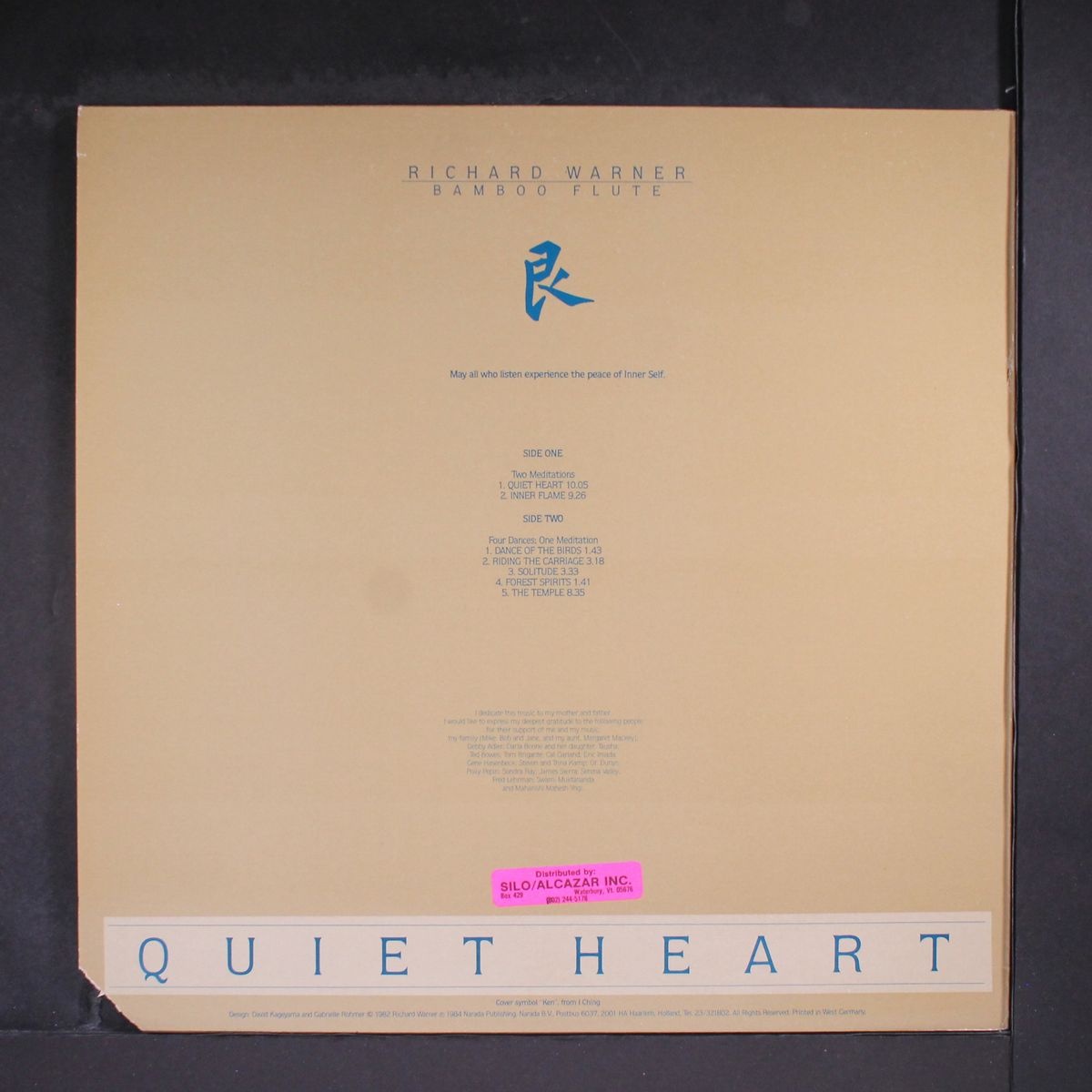 quiet heart by RICHARD WARNER