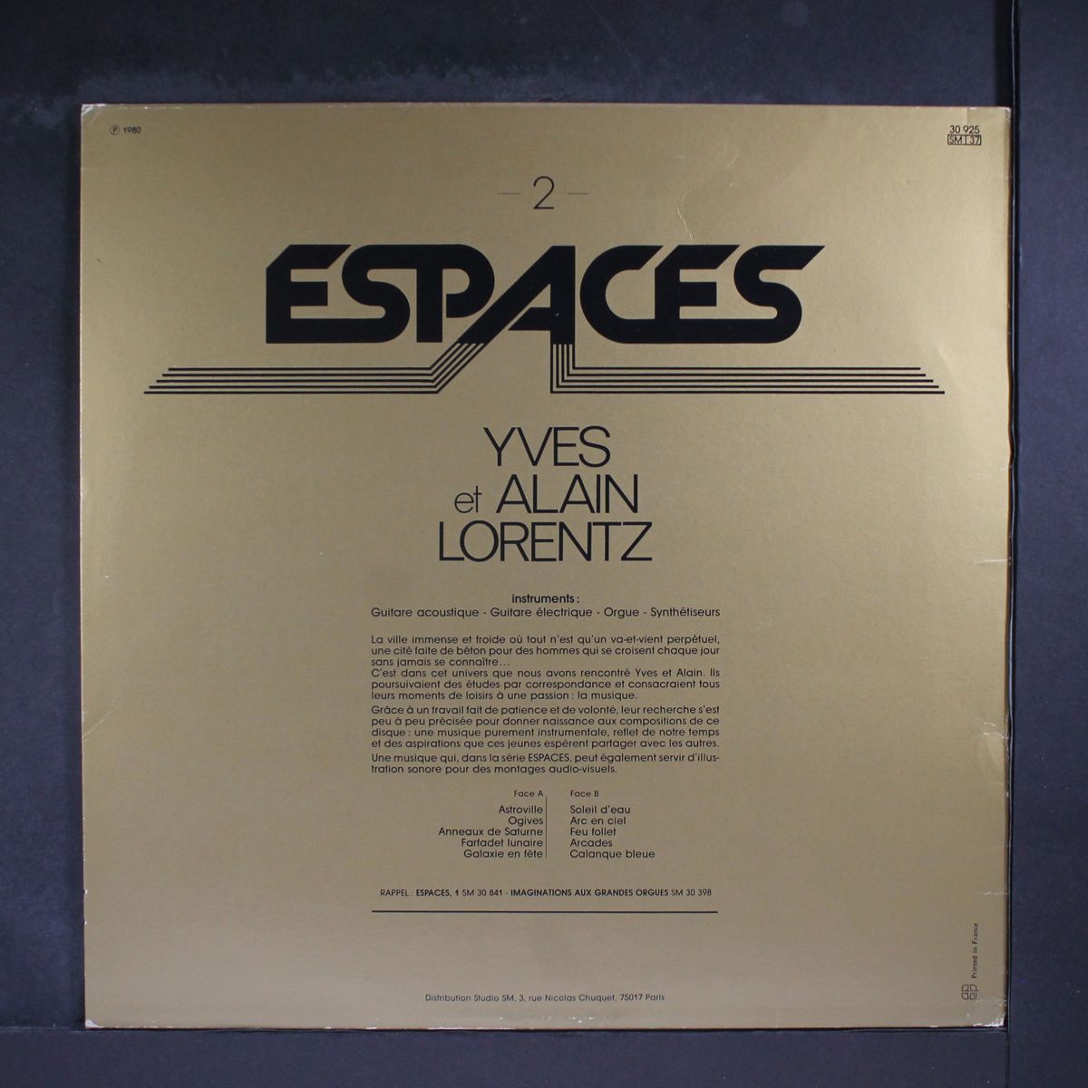 espaces by YVES & ALAIN LORENTZ