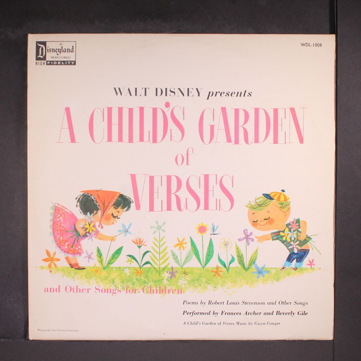 a child's garden of verses by FRANCES ARCHER & BEVERLY GILE