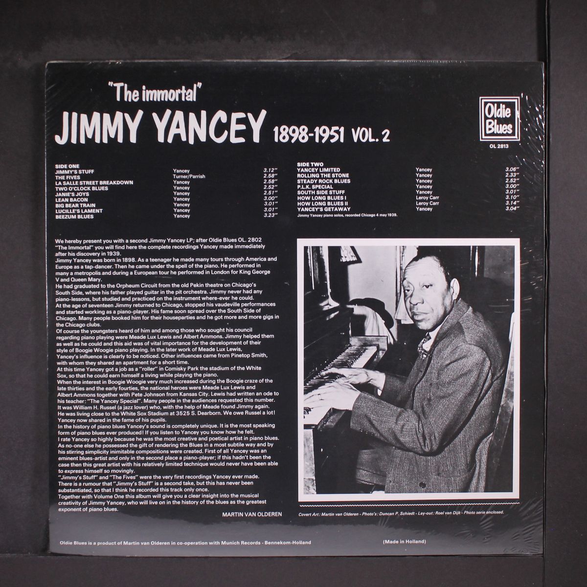 the immortal vol. 2 by JIMMY YANCEY